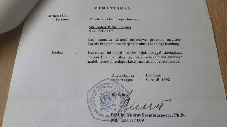 Sukses Berbisnis Versi Saya [1] "DO" dari ITB