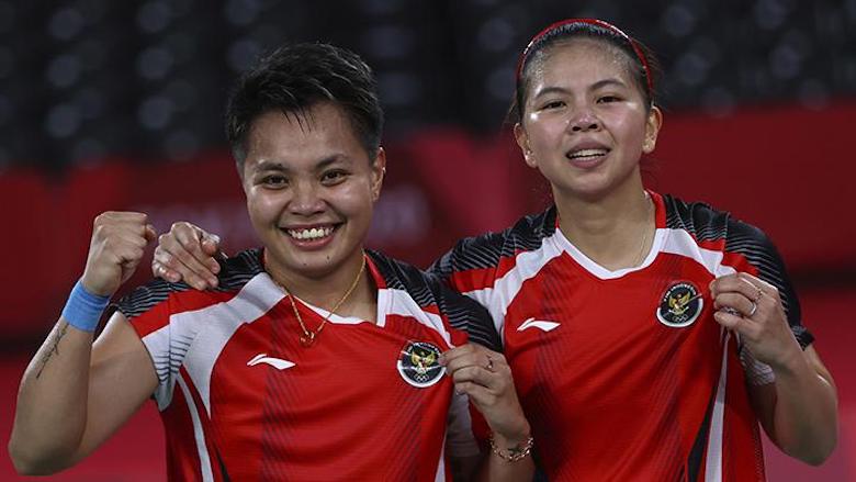 Final Ganda Putri Olimpiade Tokyo Greusia/Apriyani vs Chen-Chen