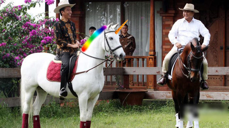 Prabowo Dibungkam soal Unicorn dan Kepemilikan Lahan