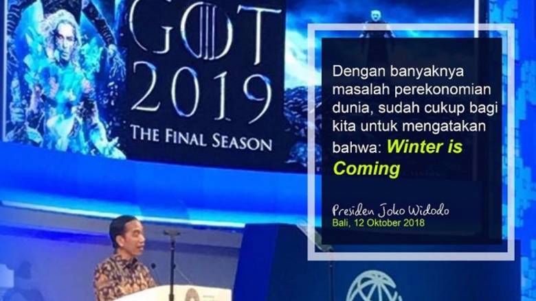 Presiden Jokowi Sindir Perang Dagang Seperti "Game Of Throne", Apa Itu?