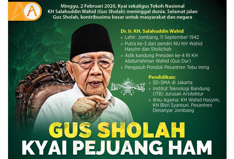 Obituari Gus Sholah (1): Kiai Pejuang Kebenaran dan HAM