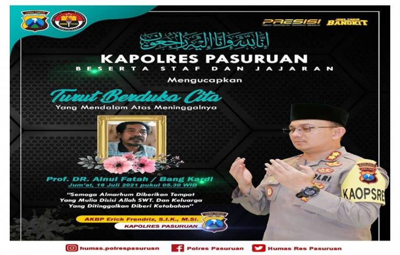 Obituari: Prof Sukardi, Formulator Probiotik Meninggal Dunia