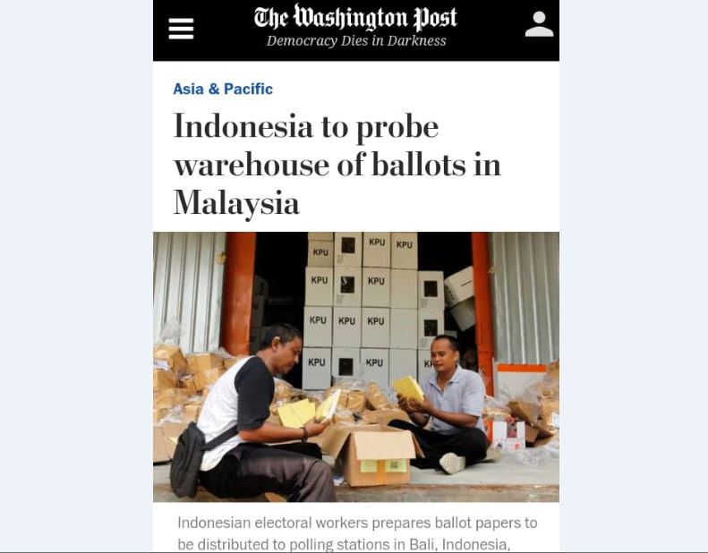 Skandal Kecurangan Pemilu Luar Negeri, Petahana Diuntungkan?