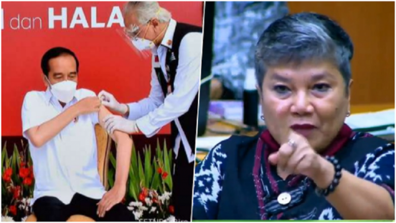 Geger Baru Vaksin Sinovac: Jokowi vs Ribka Tjiptaning