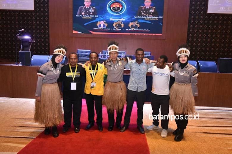 Keluarga Besar Mahasiswa Papua di Batam Serukan Papua Tetap NKRI