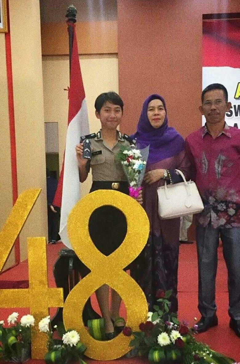 Audiali, Lewat Catur jadi Polwan