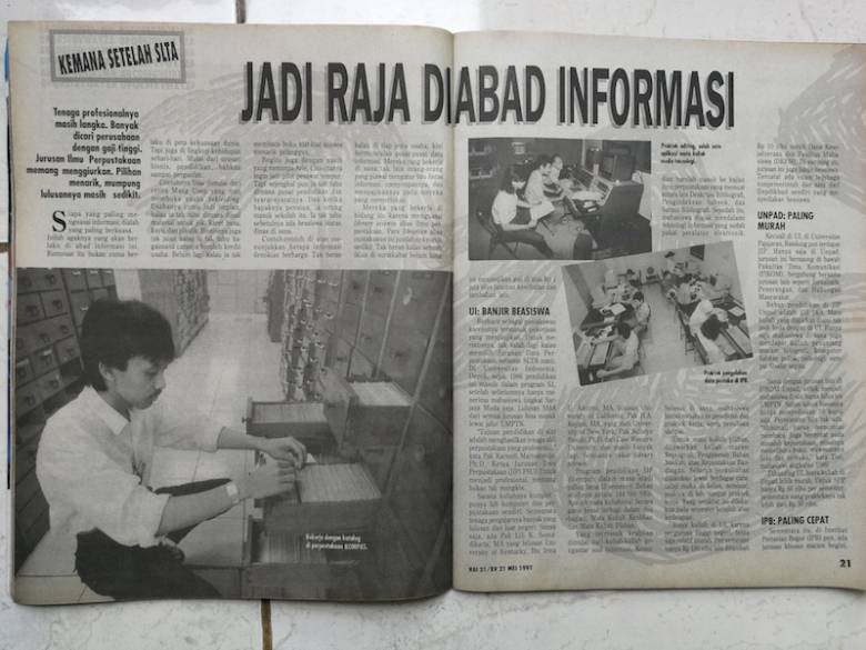 Sketsa Harian [42] Menyadap Ilmu Pengetahuan