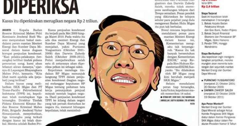 Seperti Apa Posisi JK dalam Kasus Honggo Wendratmo?