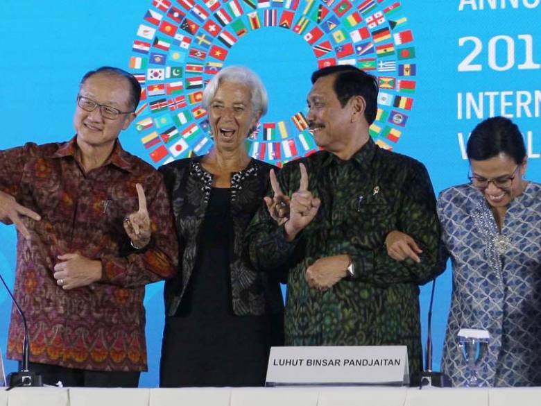 Arahan “Satu Jari" dalam Forum IMF-WB  Ternyata Niatnya Cuma Guyon