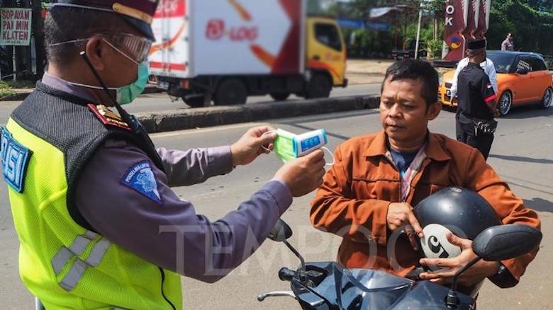 Tindak Tegas Pelanggar PSBB