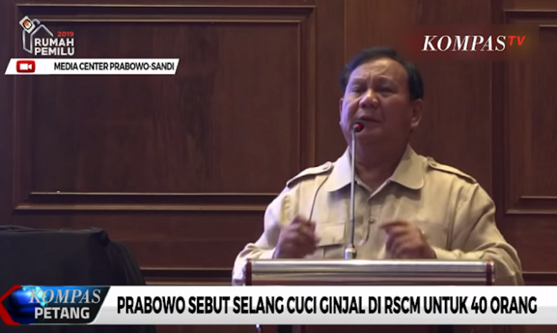 Soal  Selang Cuci Darah RSCM, Bukti Think-Tank Prabowo Lemah