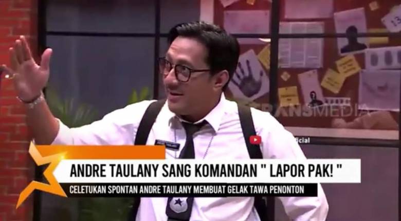 Sebagai Pelawak, Andre Taulany Jauh di Atas Sule