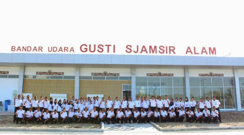 Dikembangkan, Bandar Udara Gusti Sjamsir Alam