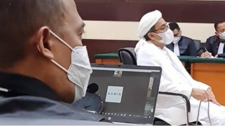Rizieq Shihab Berprilaku Buruk Selama Persidangan