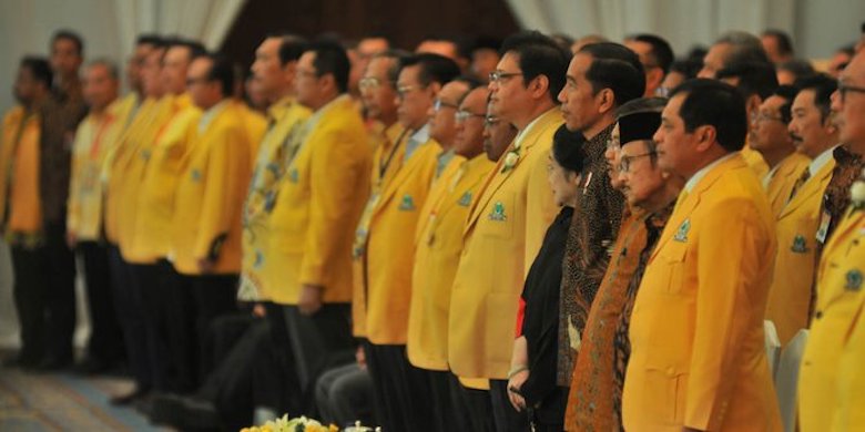 Golkar, Batu Sandungan Prabowo-Mega