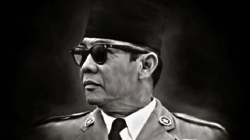 10 Ide Gambar Sketsa  Wajah Bung  Karno Tea And Lead