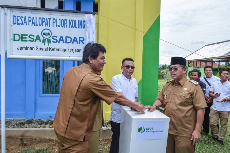 BPJS Ketenagakerjaan Padangsidimpuan Launching Desa Percontohan Sadar  Jaminan Sosial