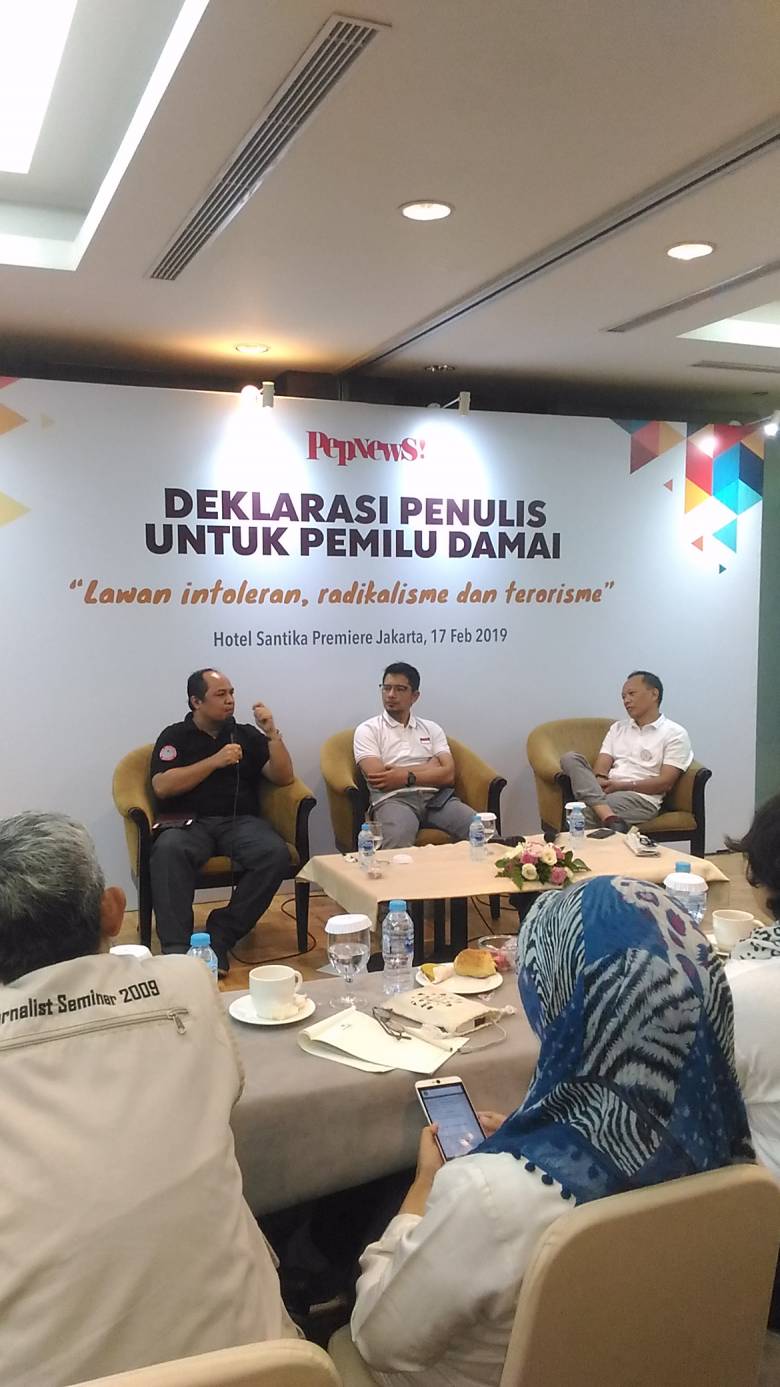 Mana Tinjumu?  Catatan Deklarasi Penulis Untuk Pemilu Damai