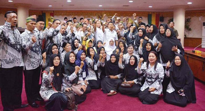 Sempena Hari Guru Nasional, CABUP Bengkalis Nomor 4 Sampaikan Ini