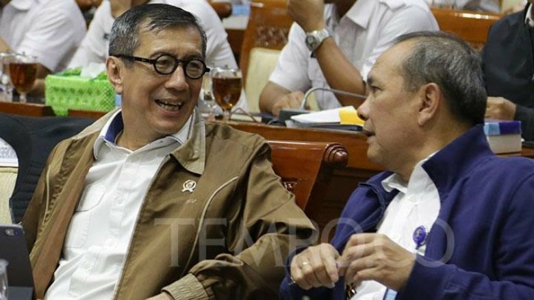 Gara-gara Corona Jadi Tahu Siapa Saja yang Bisa di Bebaskan Yasonna