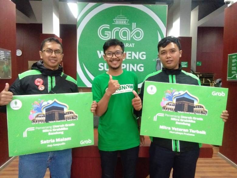Grab Hadiahkan Umrah Untuk Mitra Berprestasi