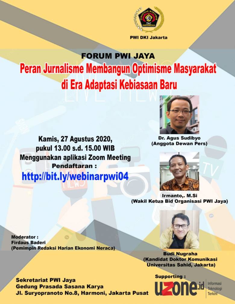 Media Membangun Optimisme Masyarakat di Era Adaptasi Kebiasaan Baru