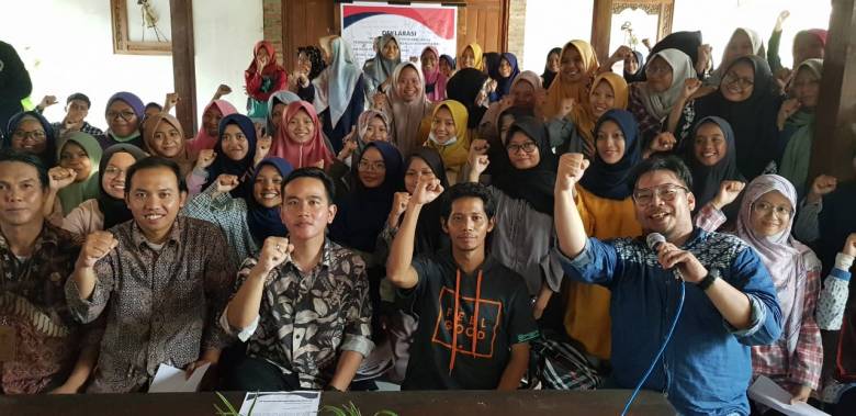 Insan Media Solo bersama Warganet Deklarasi Kawal Kebijakan Nasional Tanpa Hoax