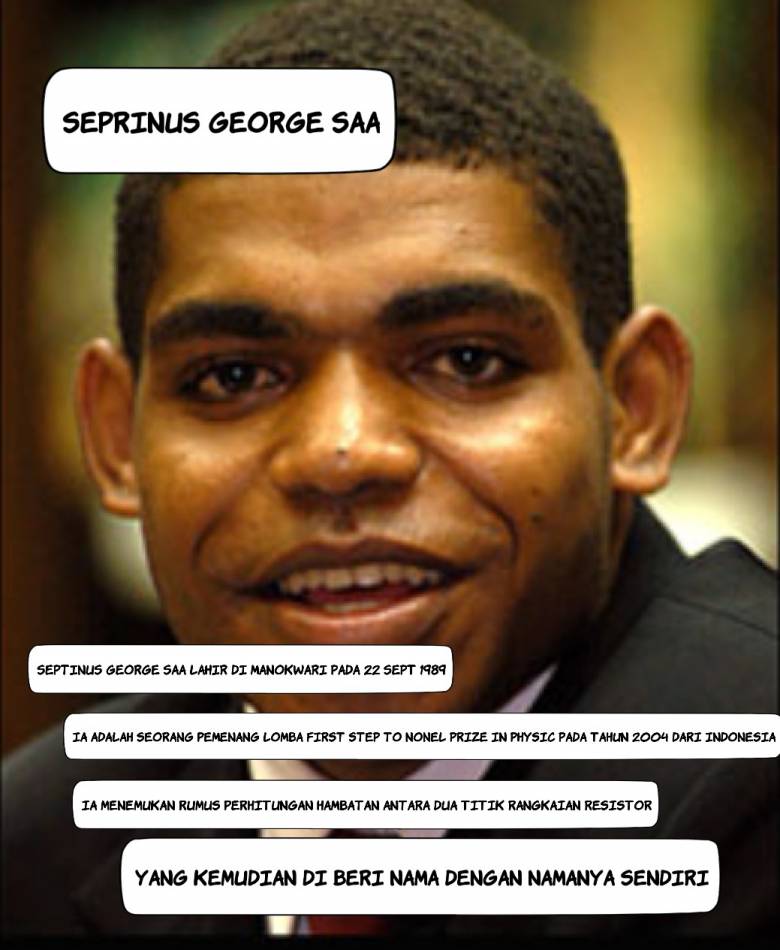 Saa Si Jenius Dari Papua Pendukung Ilmu