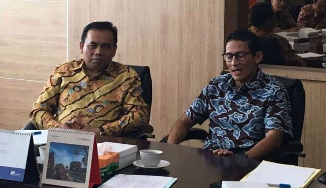 Diam-diam Sandiaga Uno PDKT terhadap Saefullah