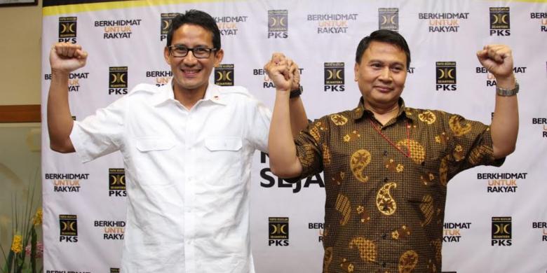 Sandiaga Uno Makin Menonjol Karena Sudah Tak Sendirian Lagi