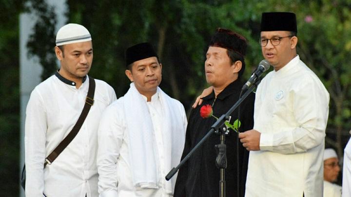 Reuni Akbar Aksi 212 Panggung Besar untuk Anies Baswedan