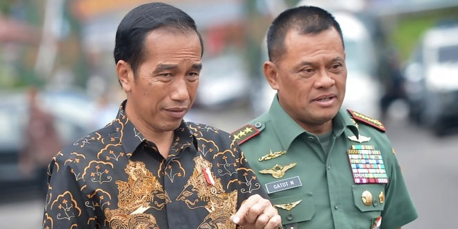 Nampak Adanya Komunikasi Yang Mampat antara Jokowi dan Gatot