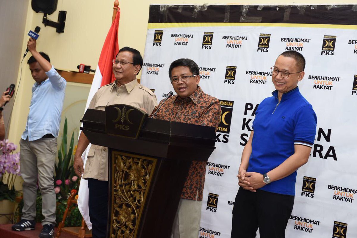Gerindra-PAN-PKS Hanya Berkoalisi di 5 Provinsi, Sulsel Tidak Termasuk