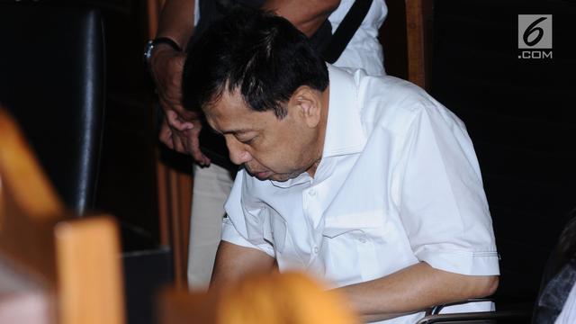 Setya Novanto Tertunduk Kuyu, Memalukan Seluruh Rakyat Indonesia