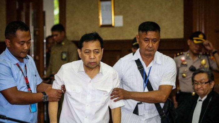 10 Hal Unik dalam Persidangan Perdana Setya Novanto