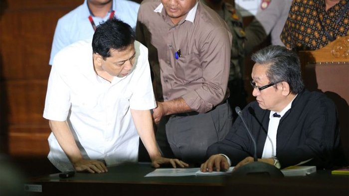 Main Drama Sekalipun, Novanto Tetap Saja Didakwa