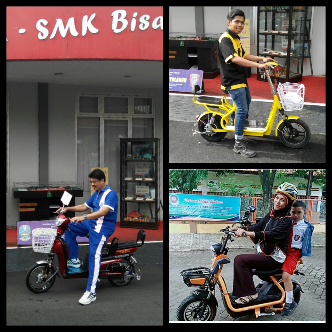 Keren, Sepeda Listrik Rakitan SMKN 5 Surabaya Ini Mulai Dipasarkan!