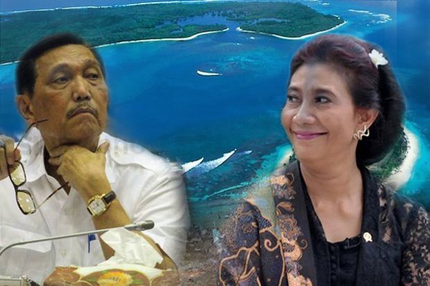 Apa Yang Dipertengkarkan Menteri Susi dengan Menteri Luhut?