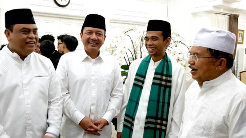 Melihat Kemesraan Jusuf Kalla dan Jenderal Budi Gunawan