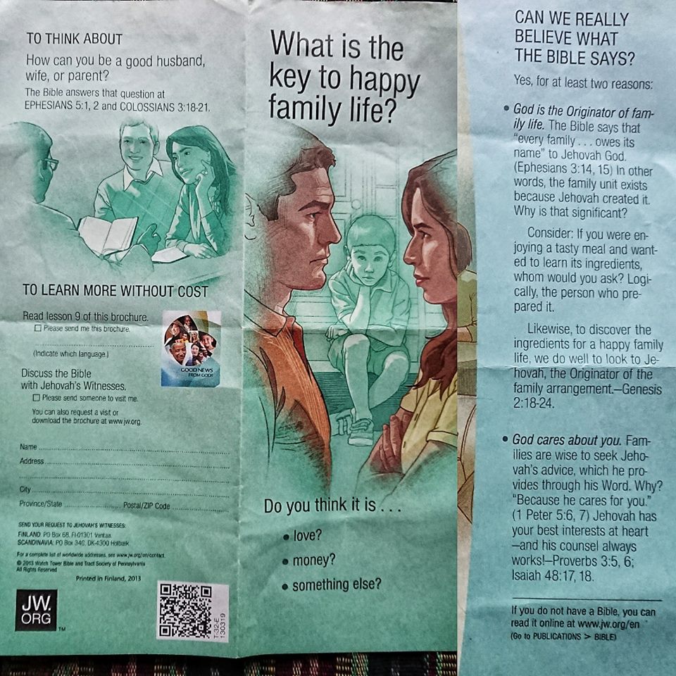 Cara Saksi Jehovah "Memasarkan" Agamanya