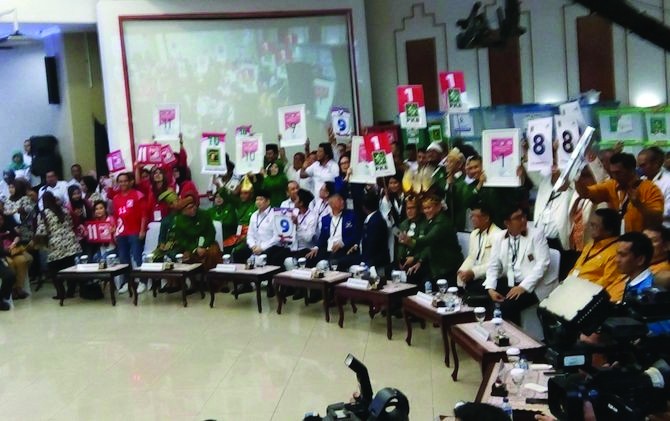 Partai Politik Mana Yang Mendapat Nomor Paling Cantik?