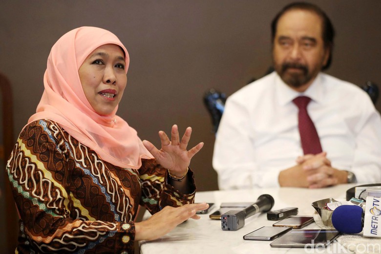 Dukungan Khofifah Mulai “Barisan Jokowi” Hingga Putra Bung Tomo