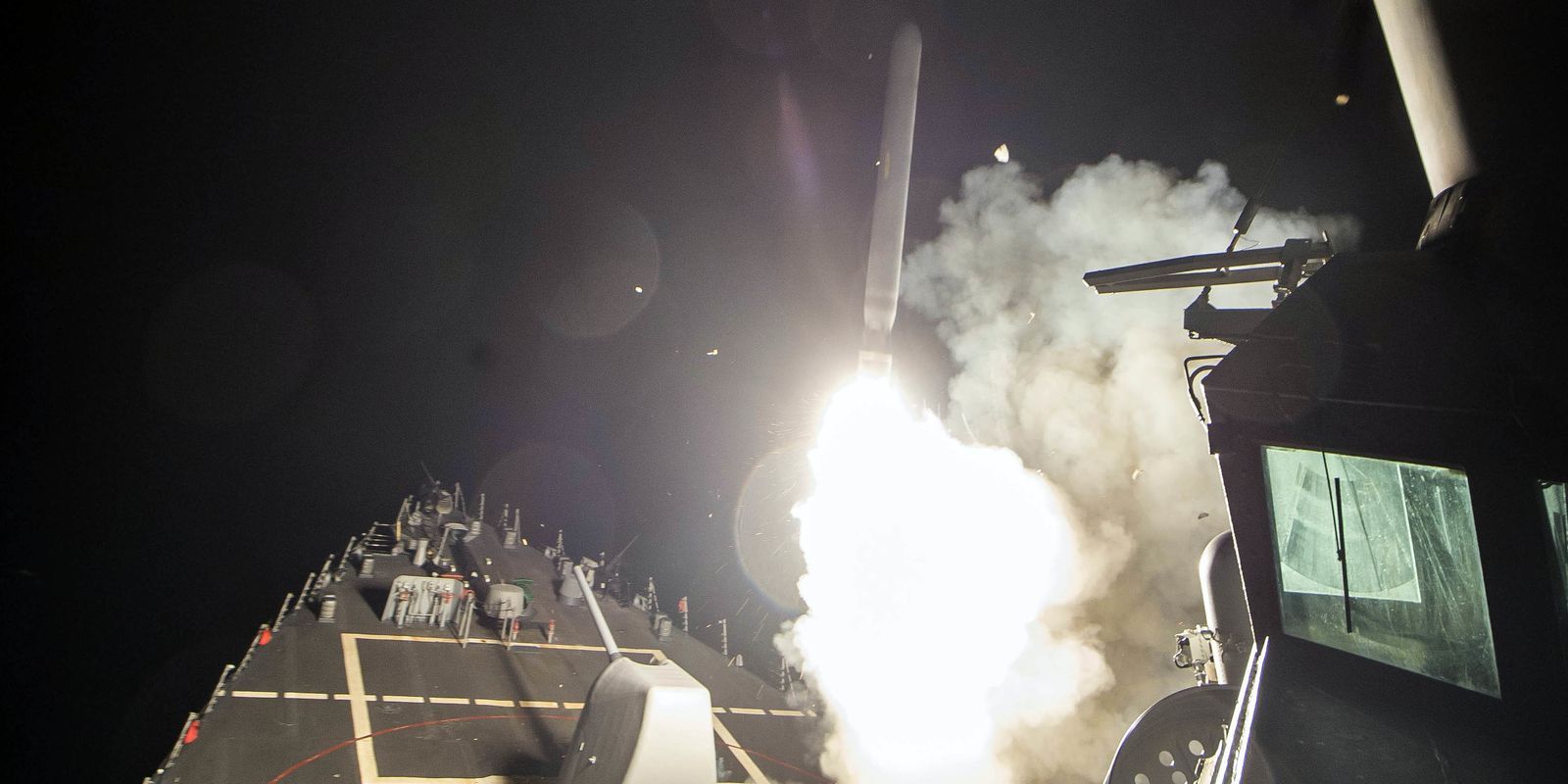 Dari 100 Rudal yang Ditembakkan Amerika, 71 Dilumpuhkan Suriah