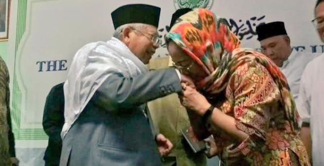 Memaafkan Sukmawati, Kyai Ma'ruf Amin Jadi Sasaran Hinaan