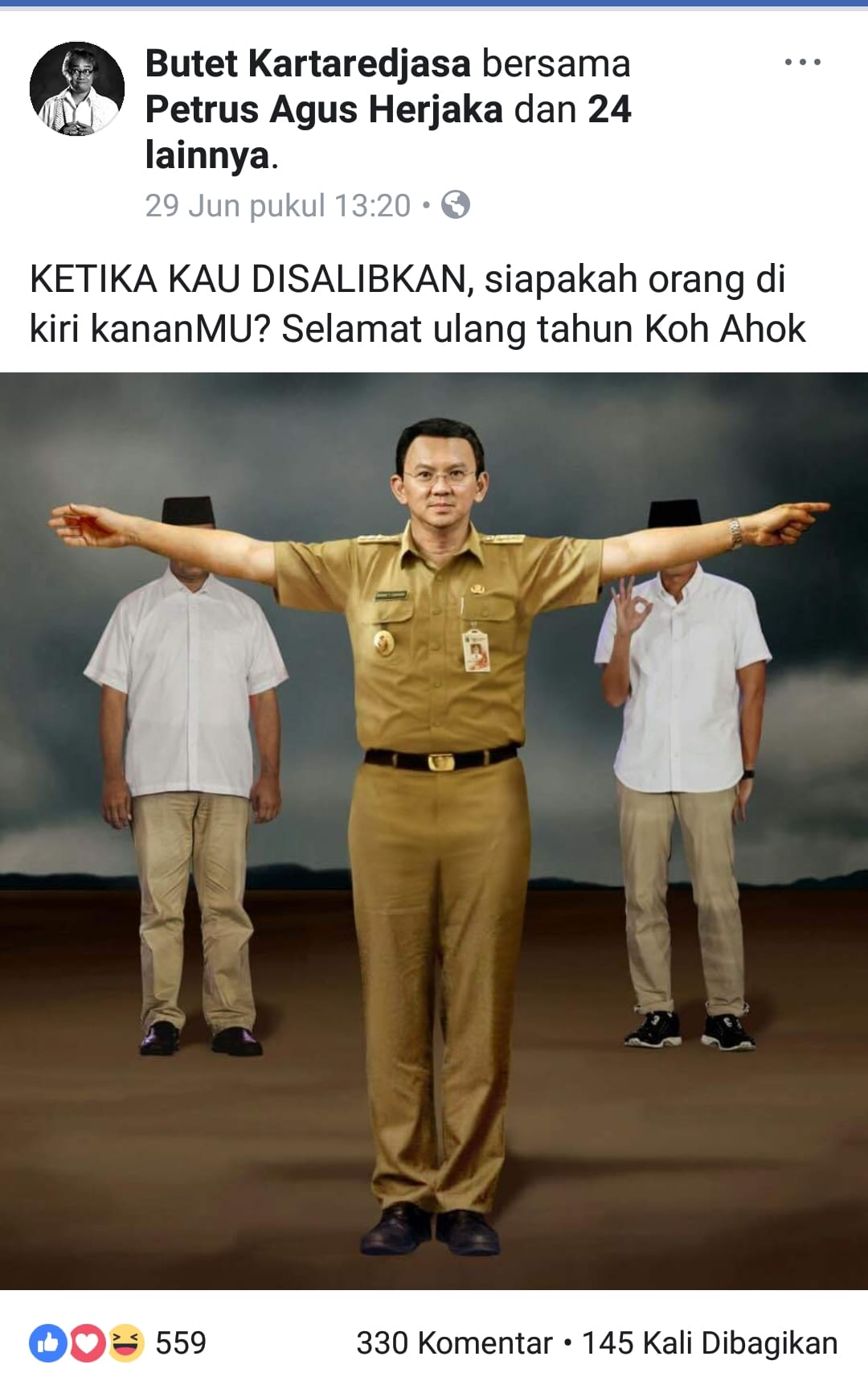 Mereka yang "Menuhankan" Ahok