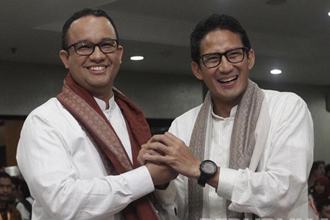Anies-Sandiaga, Pasangan yang Masih Suka Kagetan