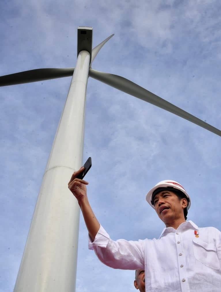 PLTB Sidrap Berkapasitas 75 MW Selesai dan Sudah Saya Resmikan