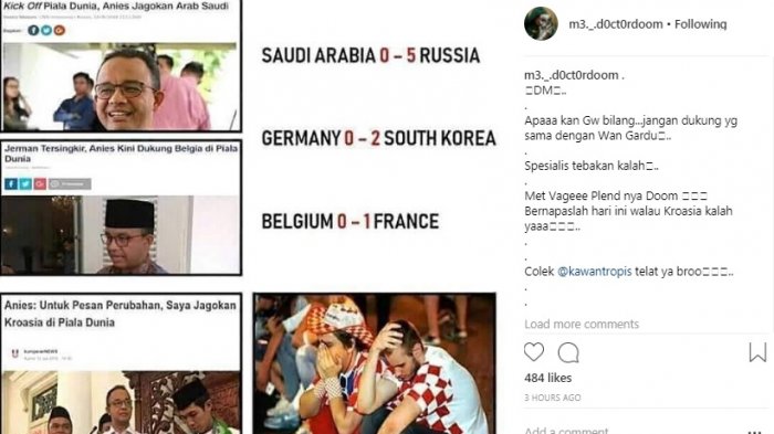 Ketika Perancis Benar-benar Juara, Jadilah Jokowi Dua Periode