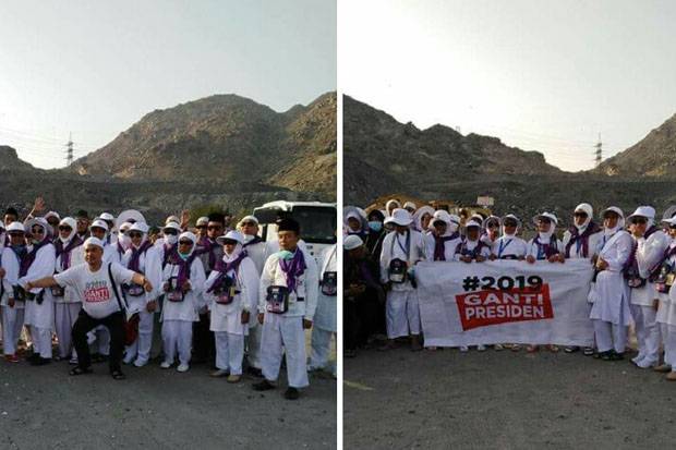 Jangan Kotori Tanah Suci dengan Gerakan #2019GantiPresiden!