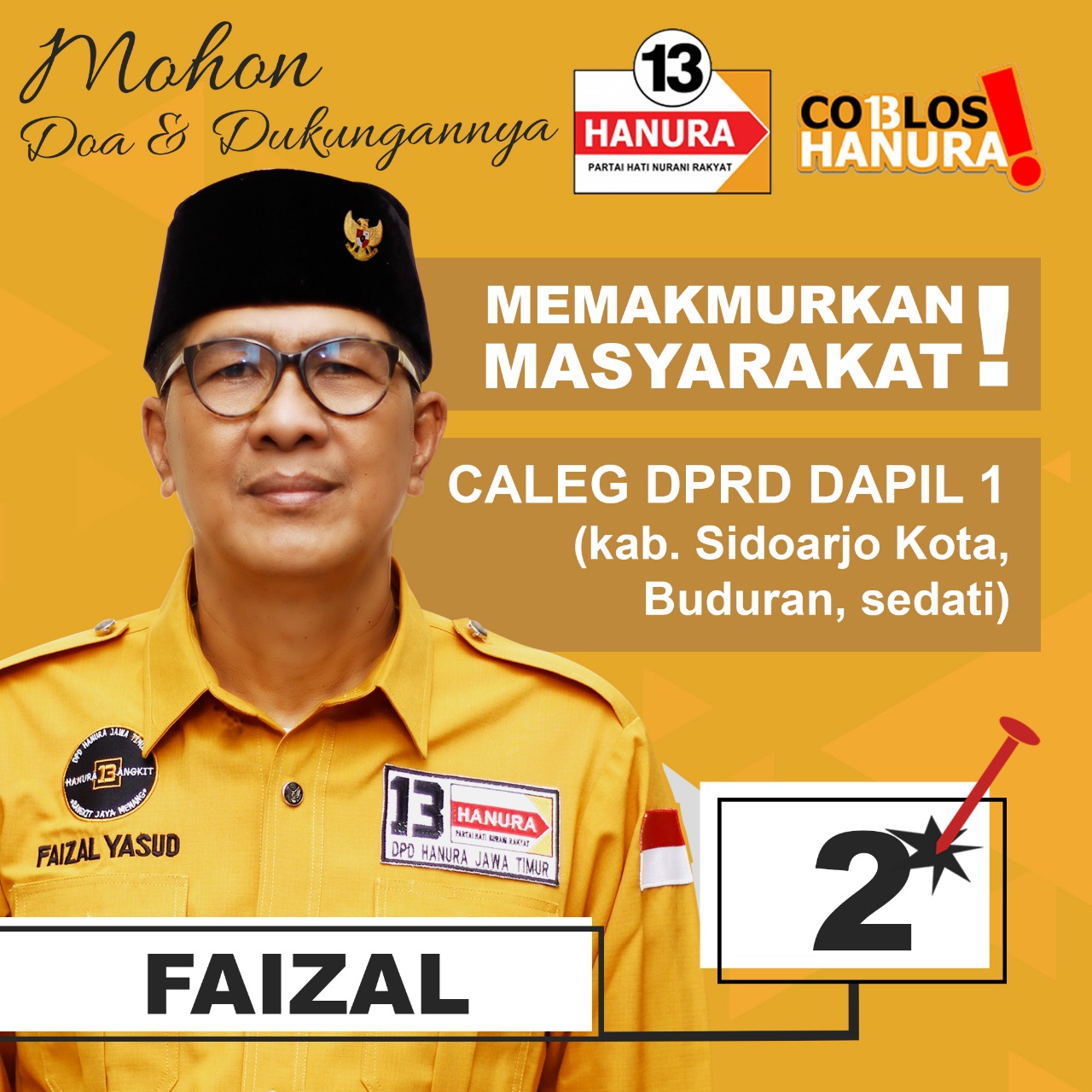 Faizal Ingin UMKM Sidoarjo Mandiri, Maju dan Berkembang Pesat